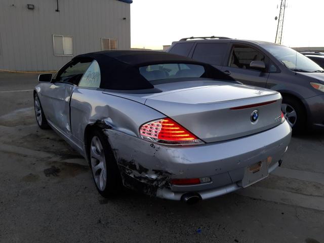 Photo 3 from auction – 2007 BMW 650 I with VIN WBAEK13557CN81840