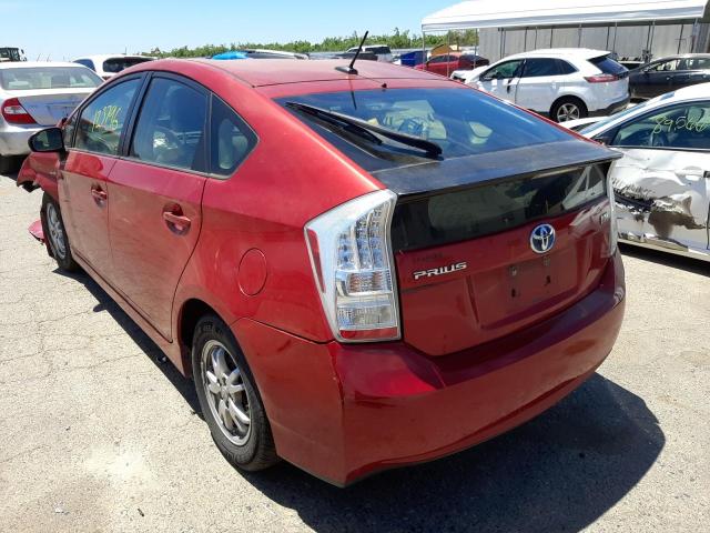 Photo 3 from auction – 2010 TOYOTA PRIUS with VIN JTDKN3DU4A5213725
