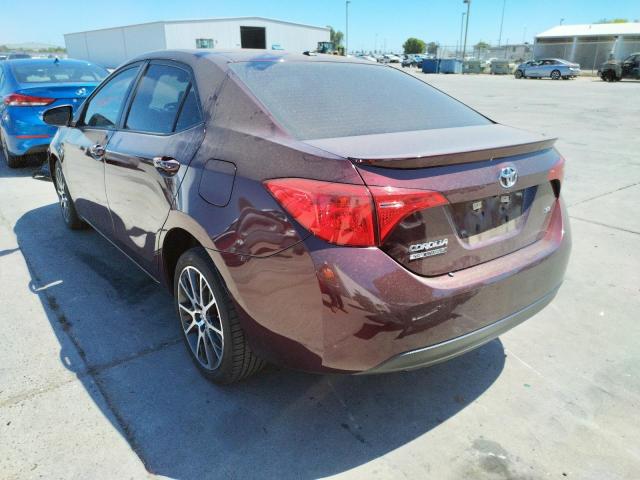 Photo 3 from auction – 2017 TOYOTA COROLLA L with VIN 5YFBURHE6HP591163