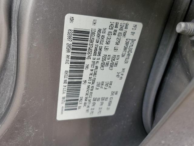 Photo 10 from auction – 2007 DODGE NITRO SLT with VIN 1D8GU58K97W656745
