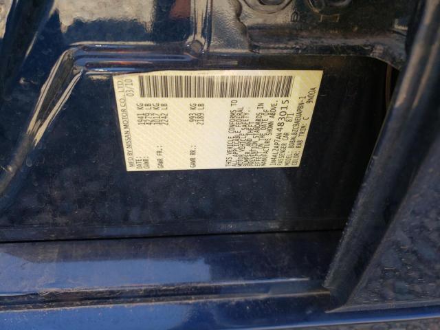 Photo 10 from auction – 2010 NISSAN ALTIMA BAS with VIN 1N4AL2AP7AN483015
