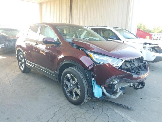 HONDA CR-V EX 2019 with VIN 2HKRW2H59KH661081 - Photo from auction