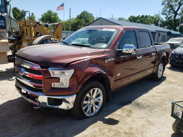 Photo 2 from auction – 2015 FORD F150 SUPER with VIN 1FTEW1EF3FFB97775