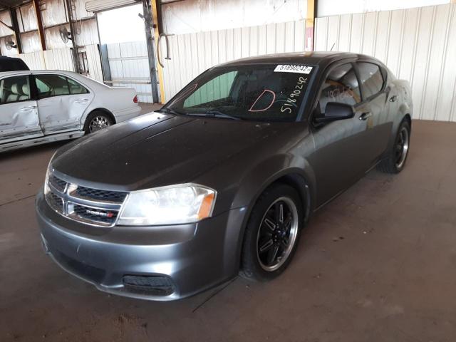 Photo 2 from auction – 2013 DODGE AVENGER SE with VIN 1C3CDZAB5DN688581