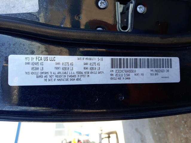 Photo 10 from auction – 2016 DODGE CHARGER R/ with VIN 2C3CDXCT6GH265810