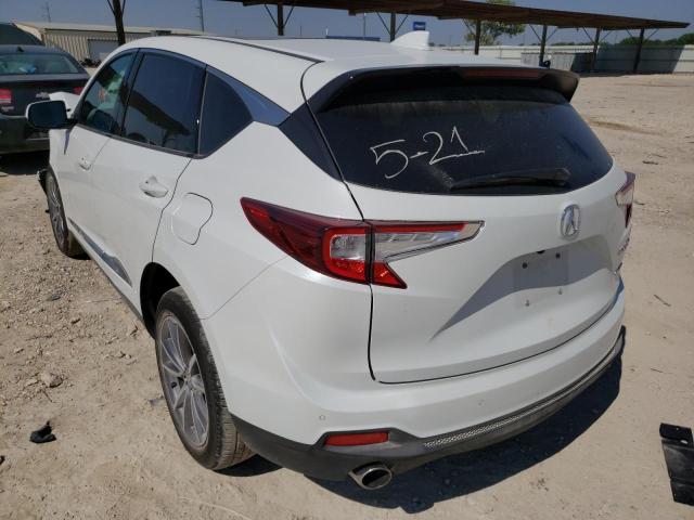 Photo 3 from auction – 2021 ACURA RDX TECHNO with VIN 5J8TC2H52ML018358