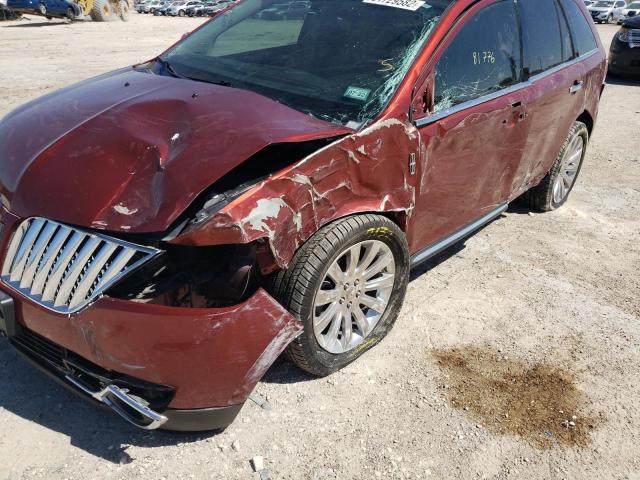 Photo 9 from auction – 2014 LINCOLN MKX with VIN 2LMDJ6JK9EBL03270