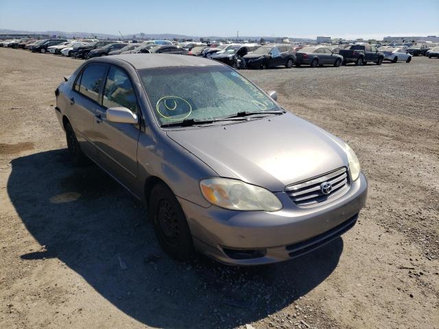 TOYOTA COROLLA CE 2003 with VIN 1NXBR32EX3Z188091 - Photo from auction