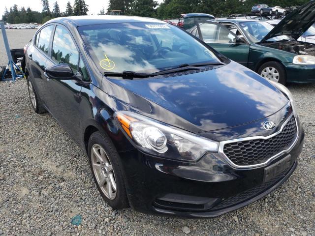 KIA FORTE LX 2015 with VIN KNAFK4A69F5276121 - Photo from auction