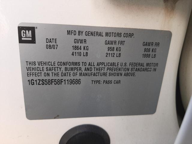 Photo 10 from auction – 2008 CHEVROLET MALIBU LS with VIN 1G1ZS58F58F119686