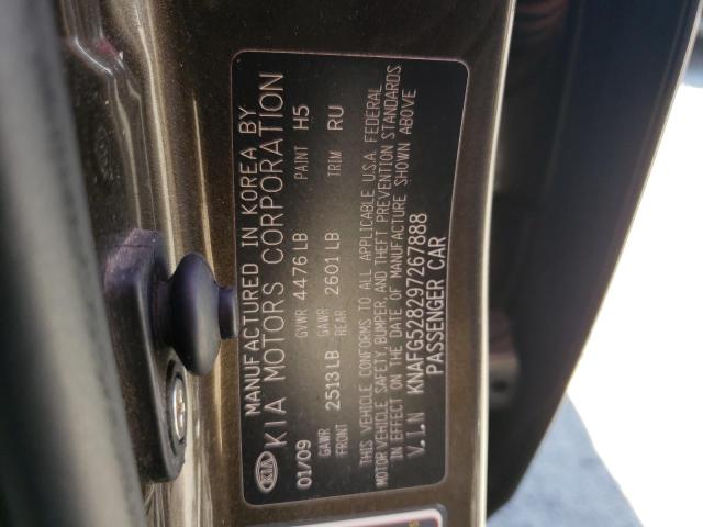 Photo 10 from auction – 2009 KIA RONDO BASE with VIN KNAFG528297267888
