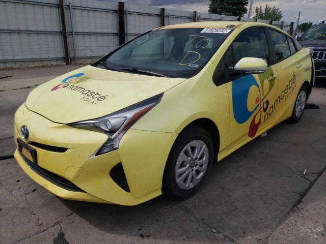 Photo 2 from auction – 2016 TOYOTA PRIUS with VIN JTDKBRFU5G3000540