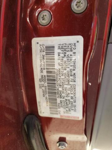 Photo 10 from auction – 2000 TOYOTA CAMRY CE with VIN JT2BG22K5Y0506670