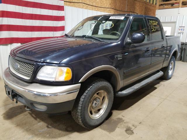 Photo 2 from auction – 2001 FORD F150 SUPER with VIN 1FTRW08L11KB25504