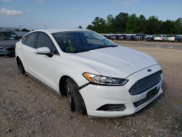 FORD FUSION S 2013 with VIN 3FA6P0G73DR337153 - Photo from auction