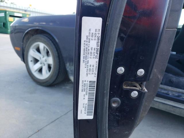 Photo 10 from auction – 2012 DODGE CHALLENGER with VIN 2C3CDYAG2CH292508