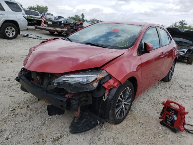 Photo 2 from auction – 2017 TOYOTA COROLLA L with VIN 5YFBURHEXHP619353