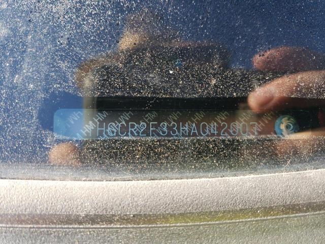 Photo 10 from auction – 2017 HONDA ACCORD with VIN 1HGCR2F33HA042007