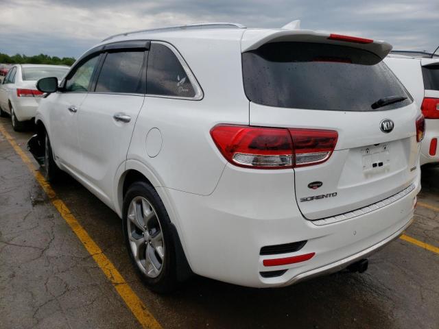 Photo 3 from auction – 2016 KIA SORENTO SX with VIN 5XYPKDA53GG134905