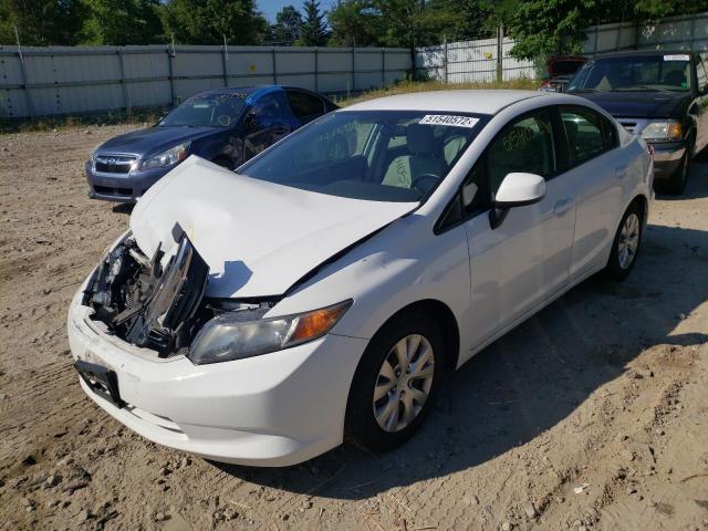 Photo 2 from auction – 2012 HONDA CIVIC LX with VIN 2HGFB2F54CH330969