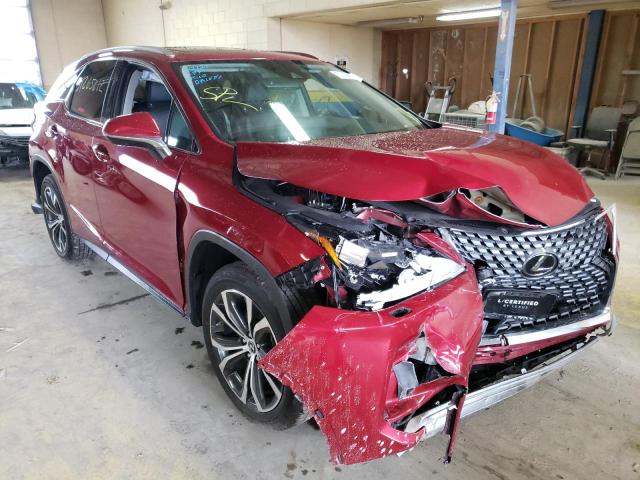 LEXUS RX 350 2021 with VIN 2T2HZMDA3MC258295 - Photo from auction
