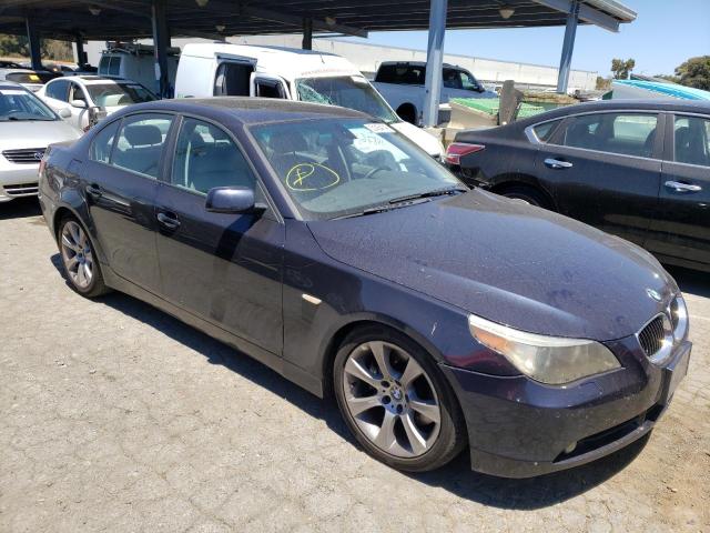 BMW 550 I 2007 with VIN WBANB53547CP08262 - Photo from auction