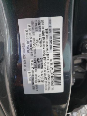Photo 10 from auction – 2015 MAZDA CX-9 TOURI with VIN JM3TB3CV0F0457746