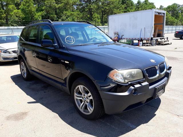 BMW X3 2005 with VIN WBXPA93405WD23165 - Photo from auction