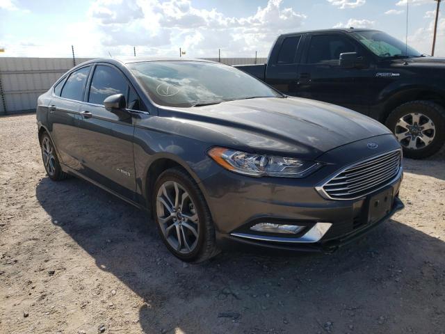 FORD FUSION SE 2017 with VIN 3FA6P0LU8HR286086 - Photo from auction