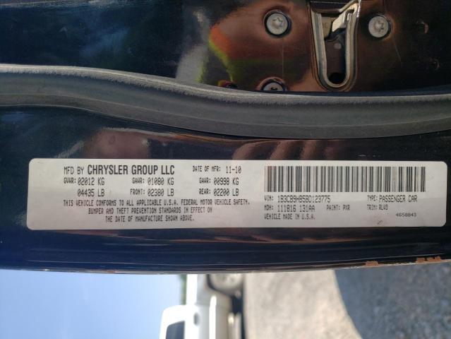 Photo 10 from auction – 2011 DODGE CALIBER UP with VIN 1B3CB9HB5BD123775