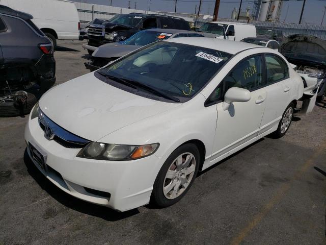 Photo 2 from auction – 2011 HONDA CIVIC LX with VIN 2HGFA1F50BH308382