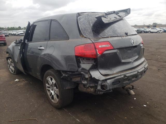 Photo 3 from auction – 2007 ACURA MDX TECHNO with VIN 2HNYD28307H541597