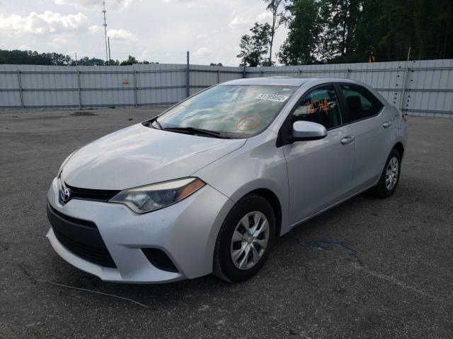 Photo 2 from auction – 2014 TOYOTA COROLLA L with VIN 2T1BURHE8EC001590