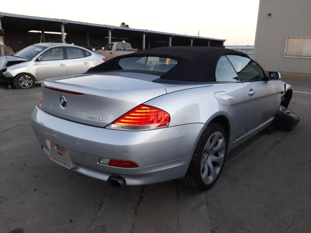 Photo 4 from auction – 2007 BMW 650 I with VIN WBAEK13557CN81840