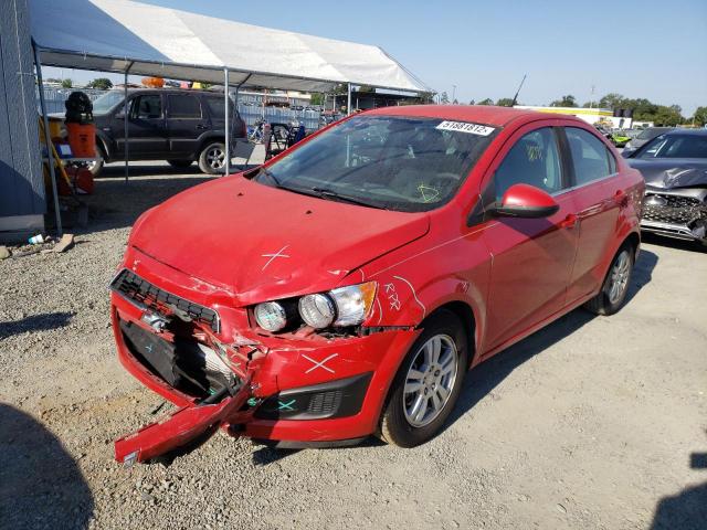 Photo 2 from auction – 2013 CHEVROLET SONIC LT with VIN 1G1JC5SB9D4107854