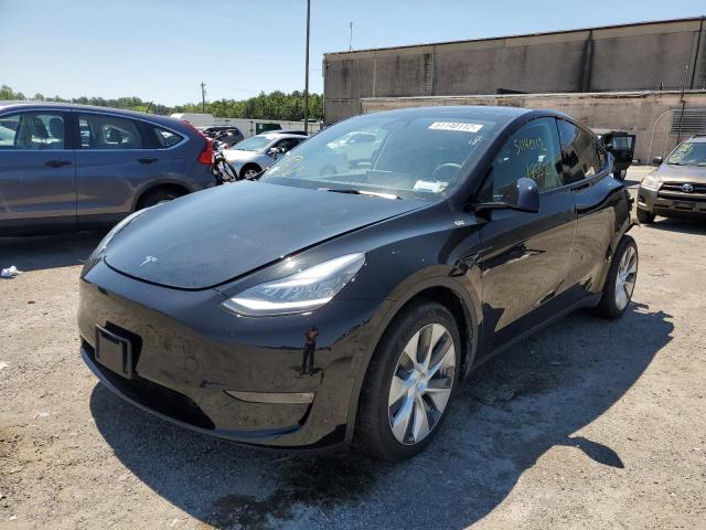 Photo 2 from auction – 2021 TESLA MODEL Y with VIN 5YJYGDEE5MF196342
