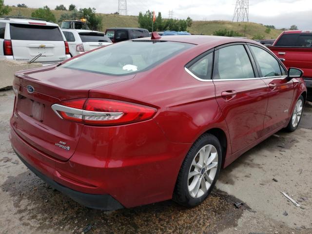Photo 4 from auction – 2019 FORD FUSION SE with VIN 3FA6P0LU9KR221013