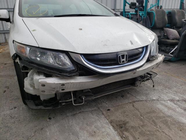 Photo 9 from auction – 2013 HONDA CIVIC HYBR with VIN 19XFB4F20DE203407