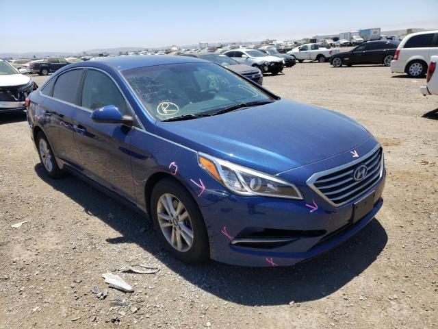 HYUNDAI SONATA SE 2016 with VIN 5NPE24AF3GH358765 - Photo from auction
