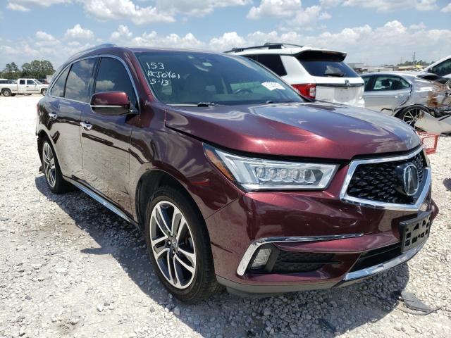 Photo 1 from auction – 2017 ACURA MDX ADVANC with VIN 5FRYD4H82HB003163