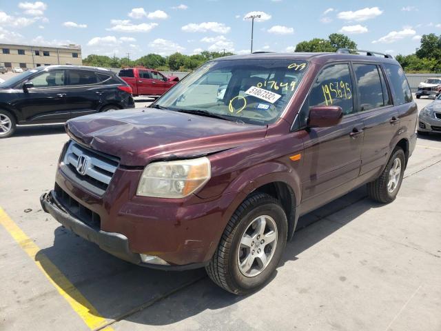 Photo 2 from auction – 2007 HONDA PILOT EXL with VIN 5FNYF28547B017649