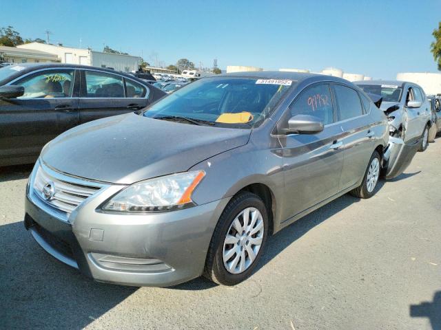 Photo 2 from auction – 2015 NISSAN SENTRA S with VIN 3N1AB7AP7FL662322