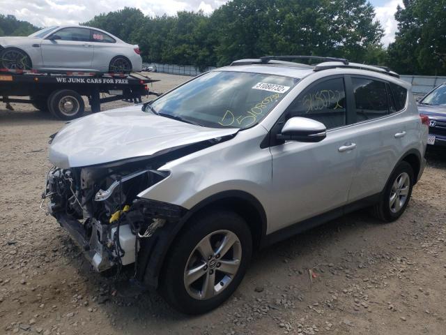 Photo 2 from auction – 2015 TOYOTA RAV4 XLE with VIN JTMRFREV4FD100599