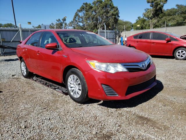 Photo 1 from auction – 2012 TOYOTA CAMRY HYBR with VIN 4T1BD1FK7CU008052