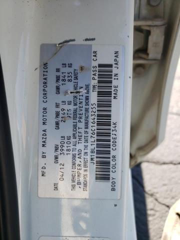 Foto 10 de la subasta – 2012 MAZDA 3 I con VIN JM1BL1L76C1643255