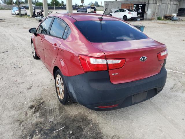 Photo 3 from auction – 2014 KIA RIO LX with VIN KNADM4A37E6355299
