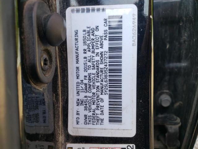 Photo 10 from auction – 2005 PONTIAC VIBE with VIN 5Y2SL63835Z437272