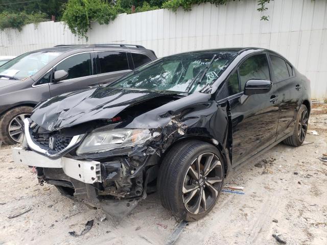 Photo 2 from auction – 2015 HONDA CIVIC LX with VIN 19XFB2F51FE109991