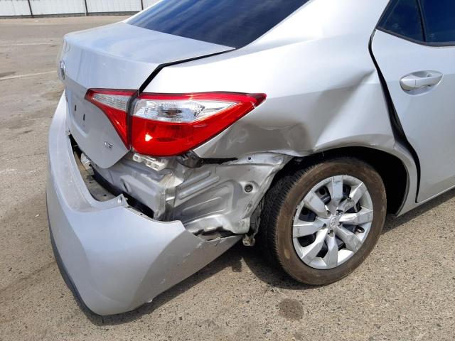 Photo 9 from auction – 2015 TOYOTA COROLLA L with VIN 2T1BURHE1FC304888