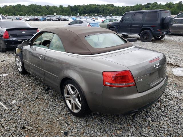 Photo 3 from auction – 2008 AUDI A4 2.0T CA with VIN WAUAF48H38K004562
